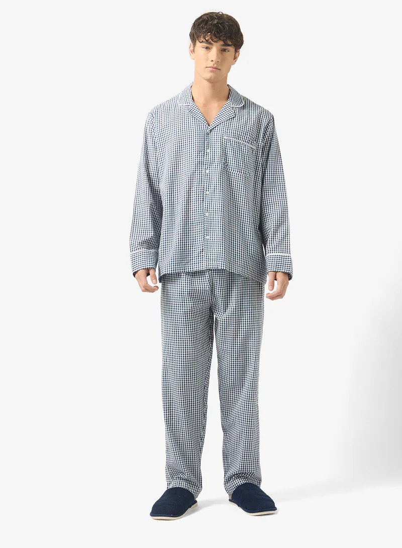 Robert Wood  Check Pyjama Set for Men | Best Price UAE