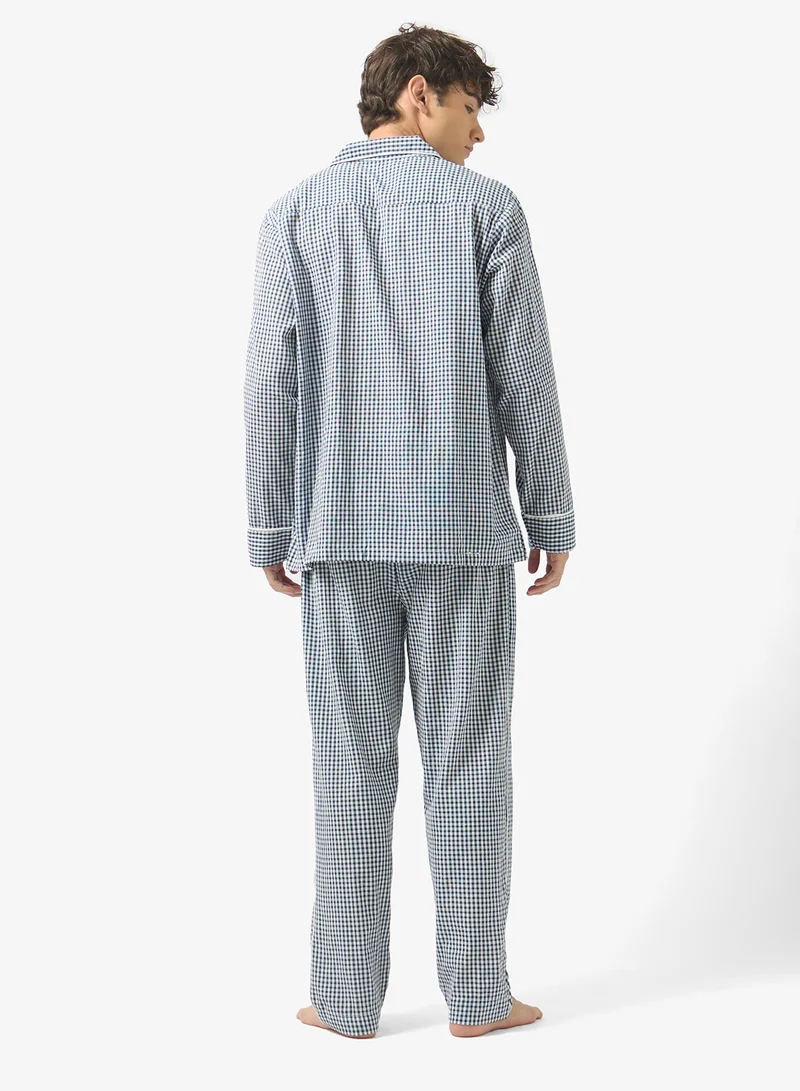 Robert Wood Check Pyjama Set