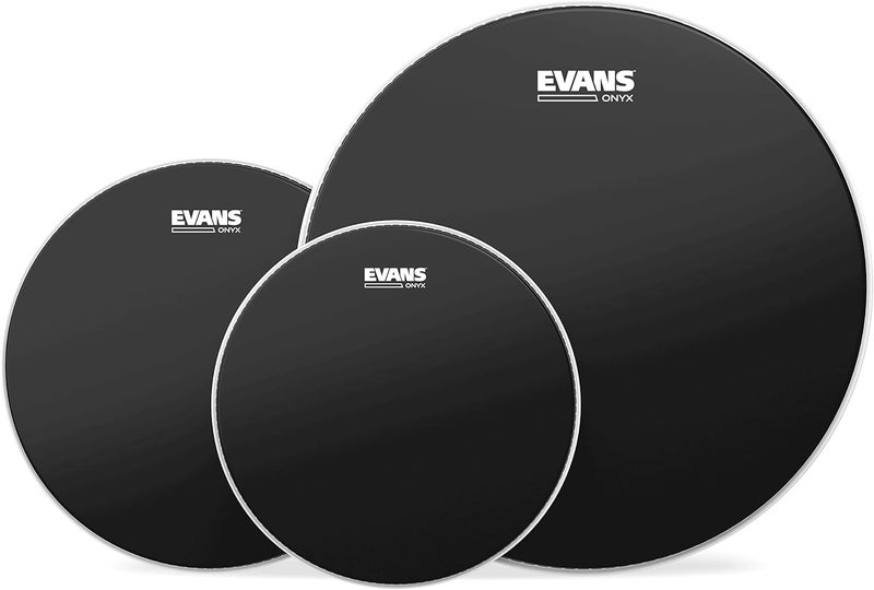 Evans Onyx 2-Ply Tompack Coated Drum Heads - Image 1