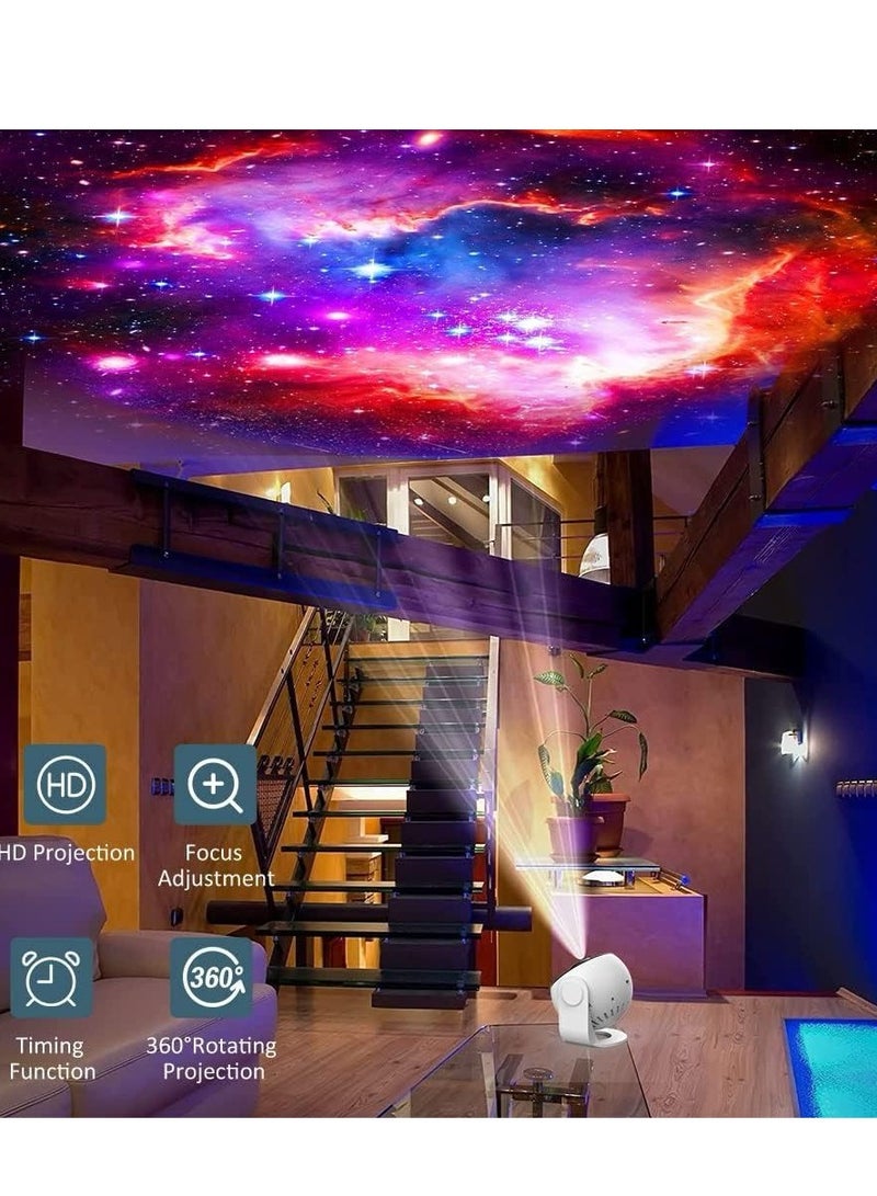 قم بتحويل مساحتك باستخدام أضواء الأطفال LED لجهاز العرض Galaxy: ديكور غرفة النوم إسقاط السماء المرصعة بالنجوم - هدية ساحرة للأصدقاء، مما يخلق تجربة إضاءة ليلية في القبة السماوية - Image 2