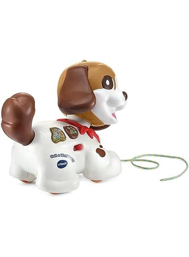 vtech Walk And Wiggle Pup Interactive Baby Toy With Lights And Music Gift For Infants 6 9 12 Months Plus English Version - Image 2