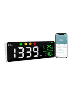 Y&D Smart WiFi CO2 Detector, 11'' LED Display Monitor Air Quality for Carbon Dioxide, Humidity, Temperature, App Control Tester with Alarm Home, Office, Grow Tents, etc.  - Image 1