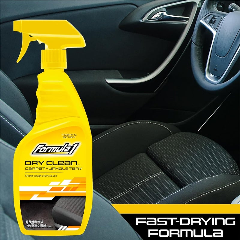 Formula 1 Dry Clean Carpet & Upholstery Cleaner - 23 Fl Oz (680 ml) - Tough Stain Removal - Image 4