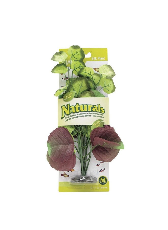 Marina Marina Naturals, Pennywort Silk Plant, Medium Fish Tank Decoration, PP102  - Image 1