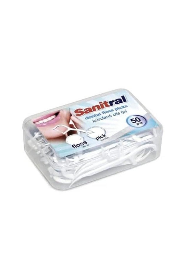 White Glo Extra Strength Whitening Toothpaste Professional Choice 100ml - 2 Packs with Sanitral 50 Pcs Dental Floss Stick Included as a Gift - Image 3