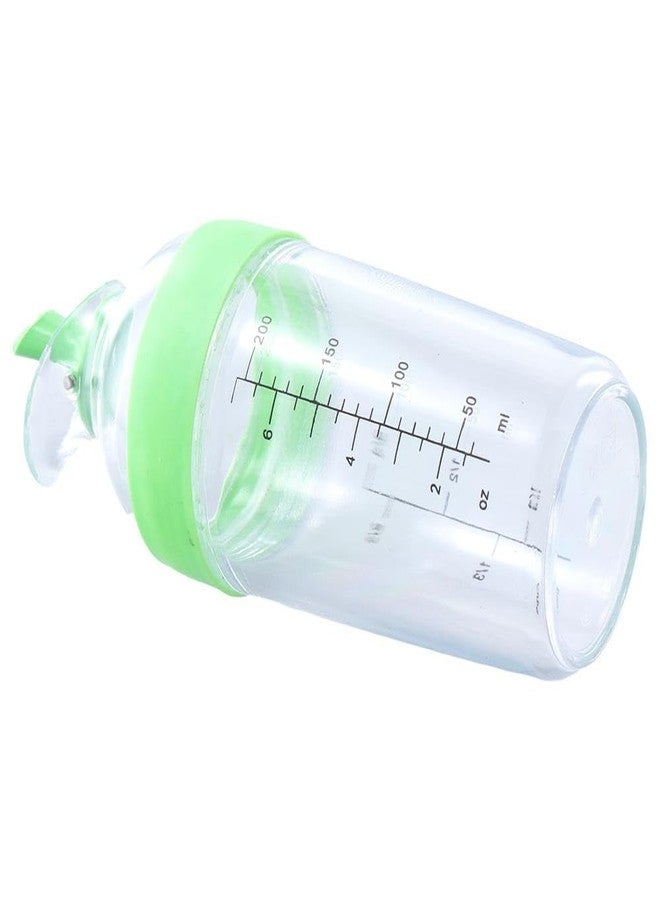 hobbyme Salad Dressing Mixer, Used To Hold Sauces, Leak Proof, Salad Seasoning Pot with Scale, Green Kitchen Seasoning Pot, Storage of Various Sauces, Salad, Tomato Sauce, Green, 8.5oz - Image 5