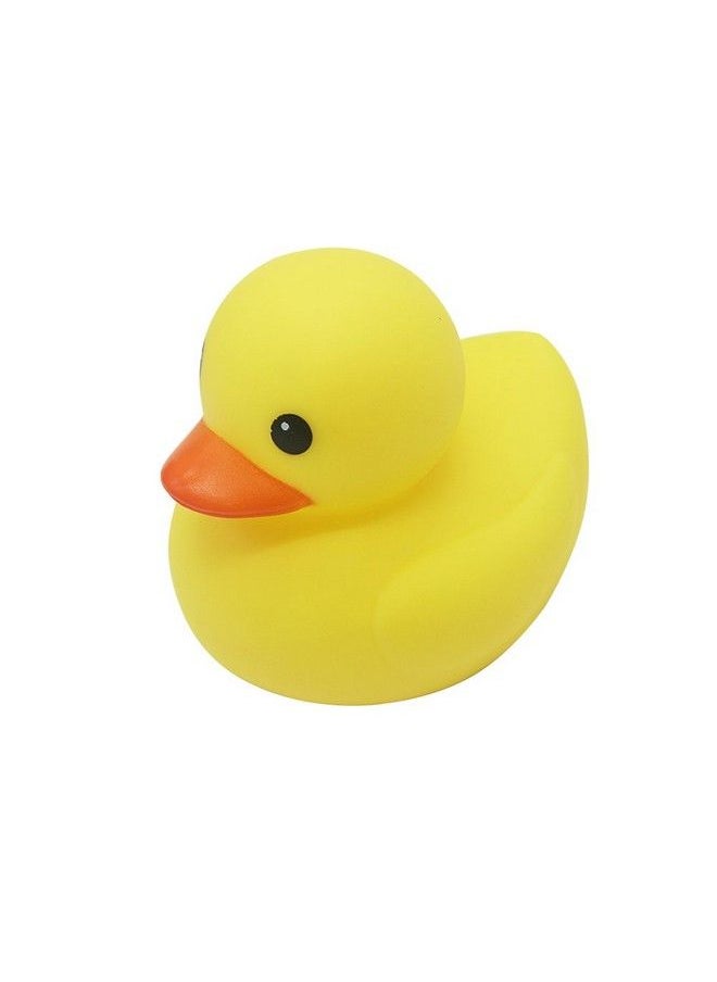 MYLIFEUNIT 4 Inch Yellow Rubber Bath Ducks For Child  - Image 4