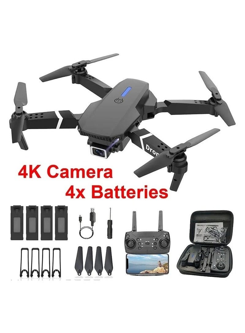 HAVEN Best New Mini Drone with 4K Camera, Foldable RC Quadcopter with Dual HD Camera, FPV WiFi Transmission, Remote & Phone Control for Adults, Teens & Kids - Image 5