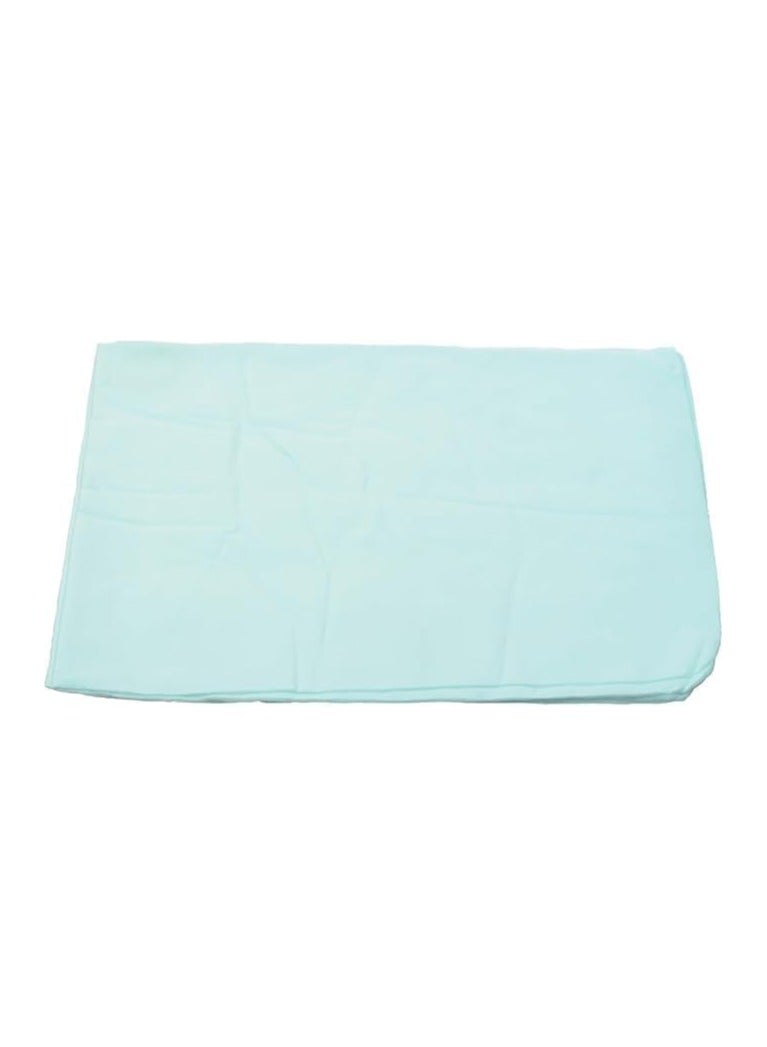 منشفة قماش شمواه فاخرة مقاس L 66×43 سم، قابلة للغسل واعادة الاستخدام لجميع الاسطح، مثالية للاستخدام اليومي في المطبخ والمنزل، مثالية لتنظيف السيارات والادوات، متوفرة بالوان عشوائية (ارجواني) - Image 2