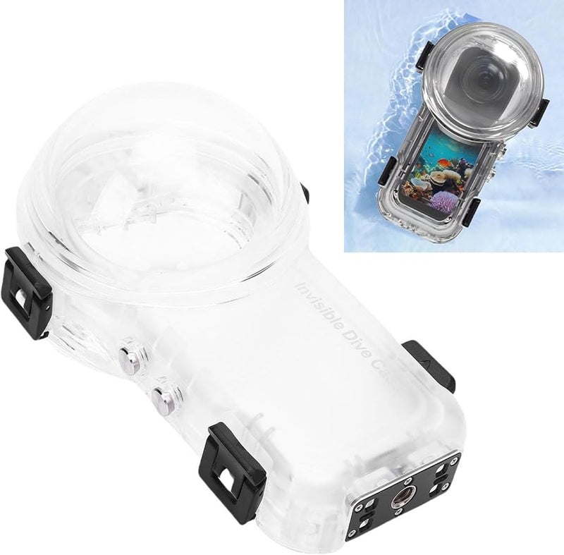 Insta X5 Waterproof Dive Case 60m Underwater Housing Protective Sealed Shell - Image 3