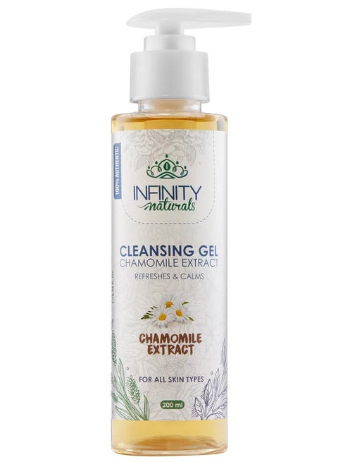 Infinity Naturals Cleansing Gel Chamomile Extract   For All Skin Types 200 Ml