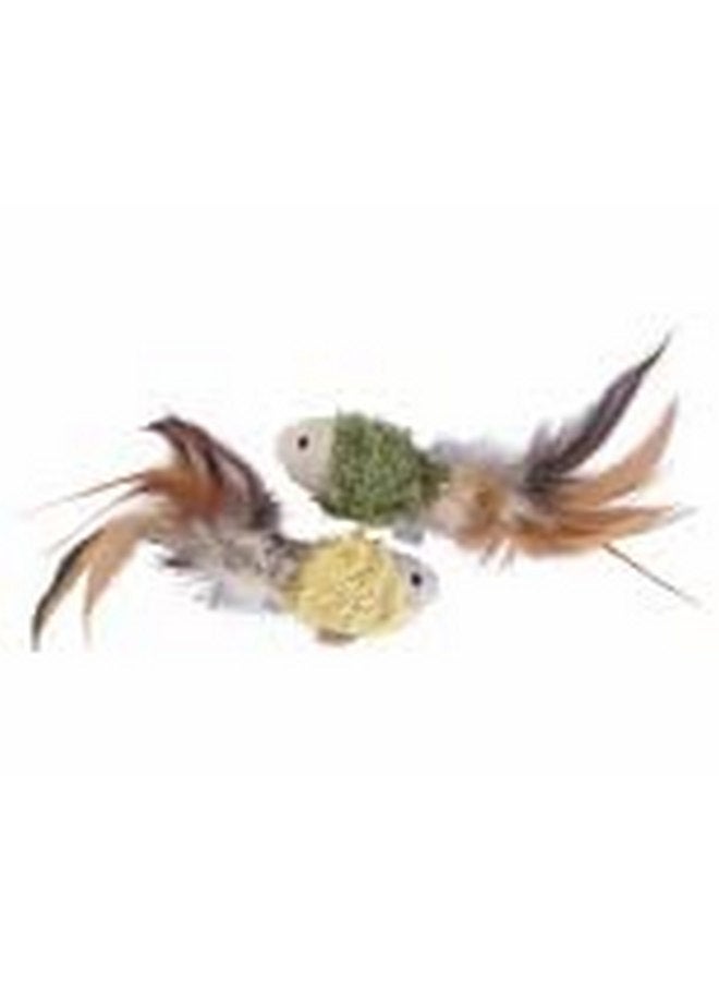 Kong KONG - Cat Naturals Crinkle Fish - (2 Pack) Natural Materials, Includes Premium North American Catnip (Colors Vary)  - Image 5