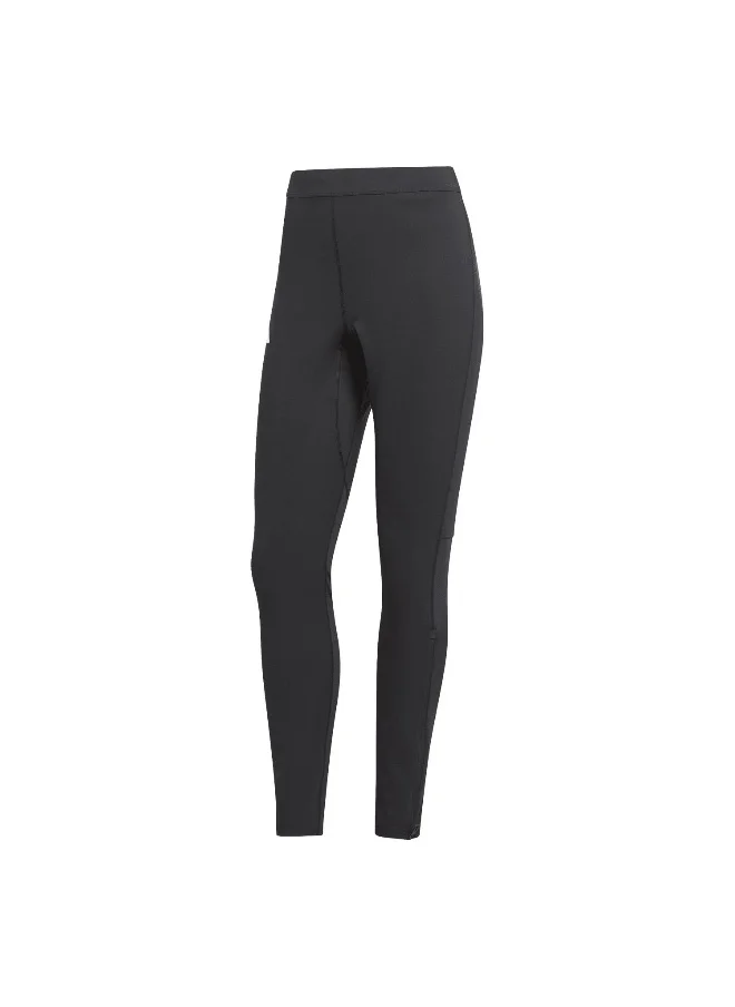 adidas Originals Adidas Adizero E L Tgt Black Running Tights For Men Xs
