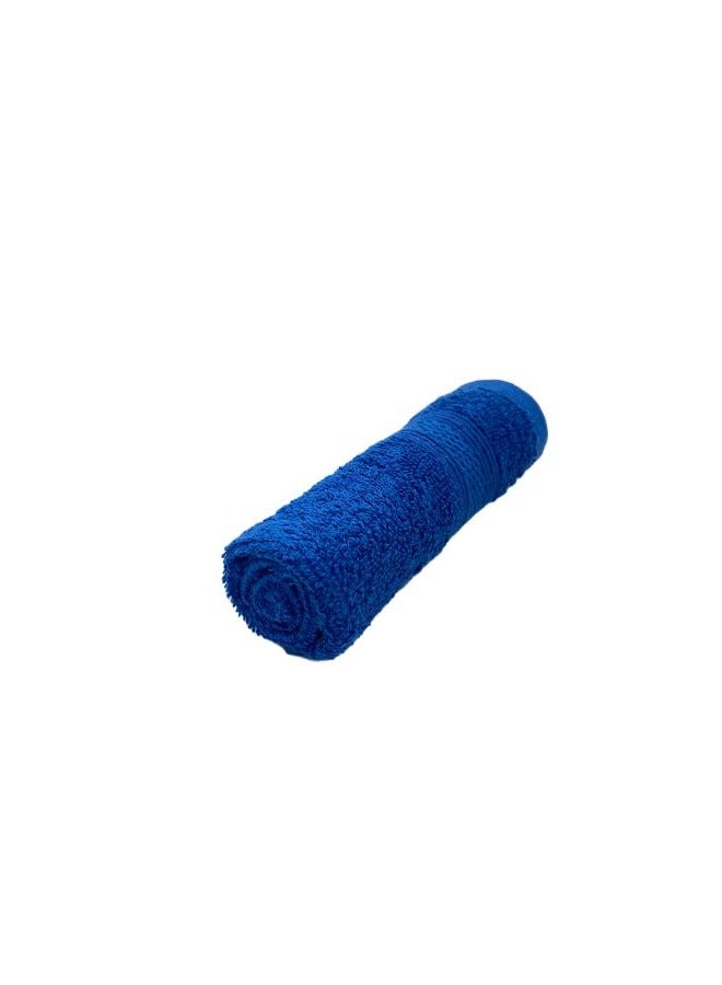 BYFT Daffodil (Royal Blue) Premium Kids Towel (60x110 Cm-Set of 1) 100% Cotton, Highly Absorbent and Quick dry, Hotel and Spa Quality Bath linen with Stripe Diamond Dobby-500 Gsm  - Image 4