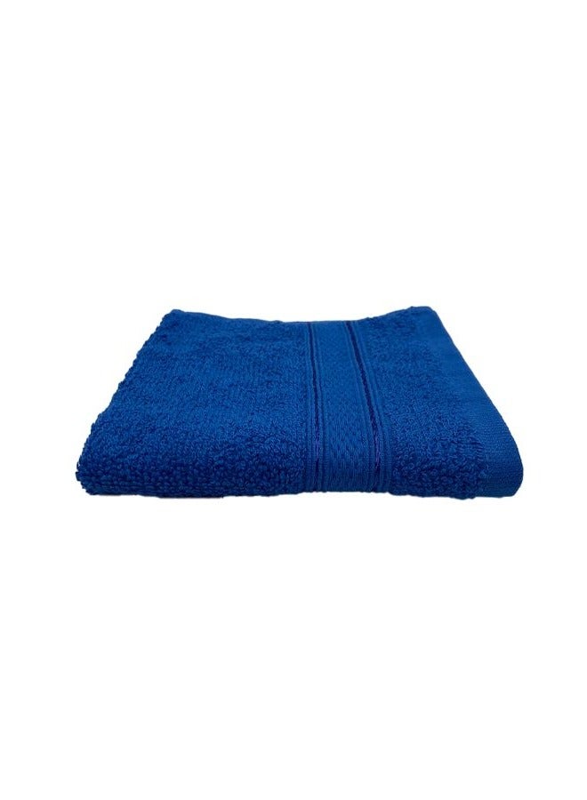 BYFT Daffodil (Royal Blue) Premium Kids Towel (60x110 Cm-Set of 1) 100% Cotton, Highly Absorbent and Quick dry, Hotel and Spa Quality Bath linen with Stripe Diamond Dobby-500 Gsm  - Image 2