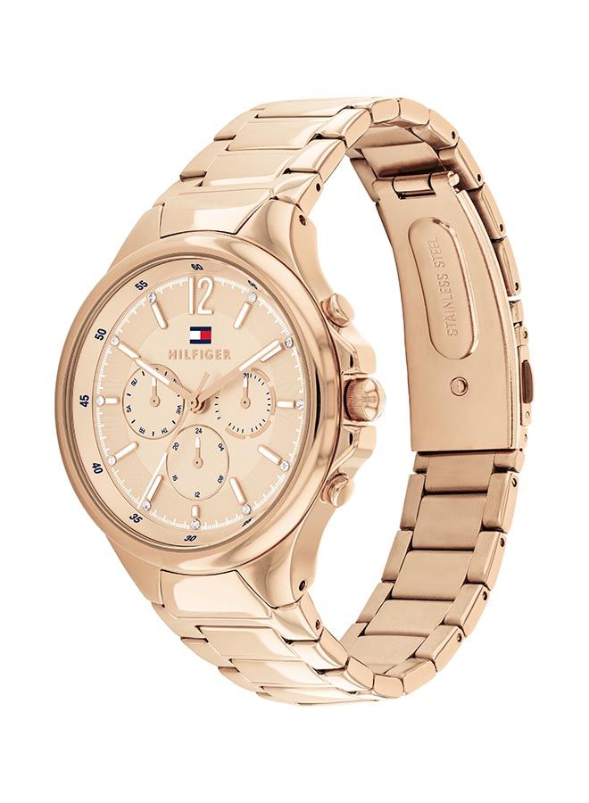 TOMMY HILFIGER Women's Analog Round Shape Stainless Steel Wrist Watch 1782597 - 40 Mm - Image 3