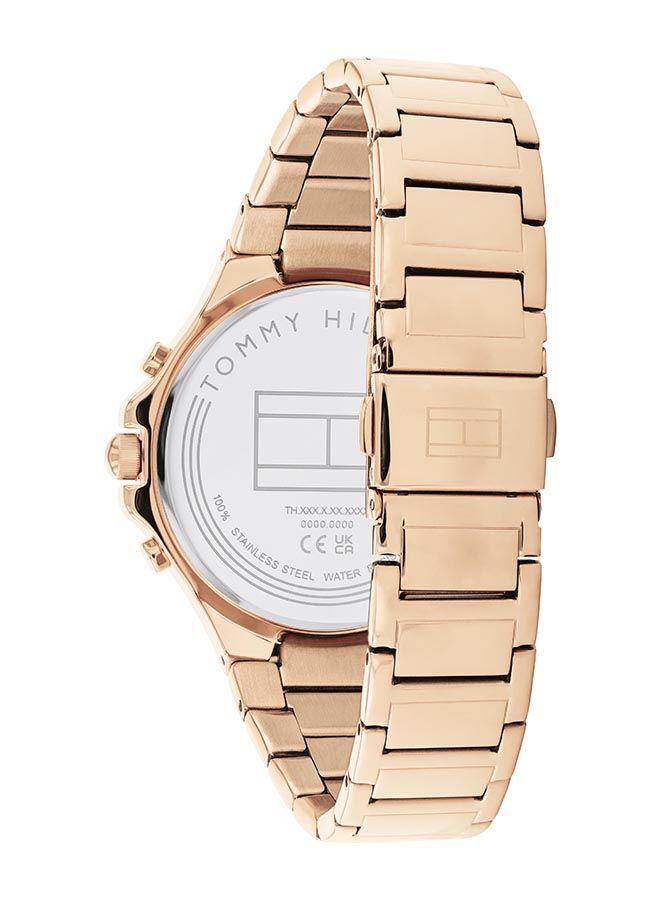 TOMMY HILFIGER Women's Analog Round Shape Stainless Steel Wrist Watch 1782597 - 40 Mm - Image 2