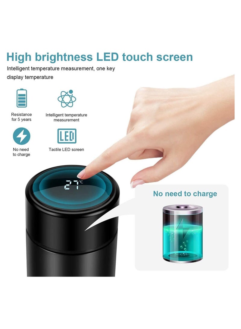 Vacuum Insulated Temperature Display LCD Touch Screen Stainless Steel Bottle Multicolor  - Image 2