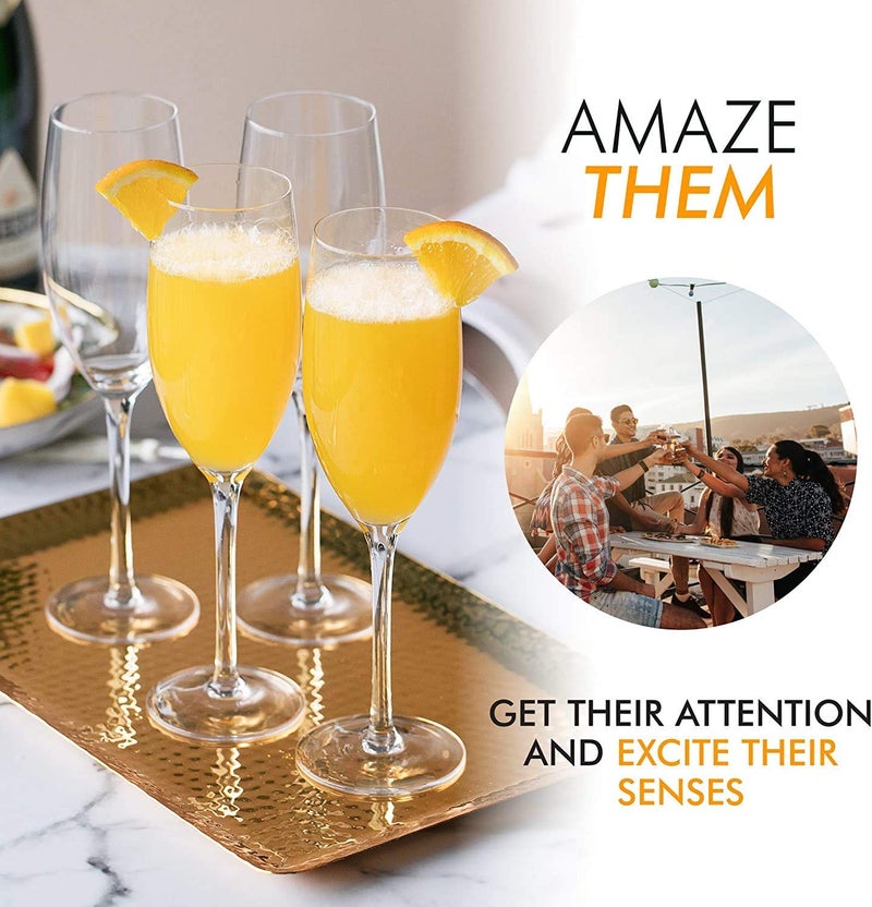 shreenath craft 170 ml (Pack of 3) Crystal Wine Glasses for Dinners, Champagne breakfasts or celebratory Dinner Parties (Cut Wine) - Image 5