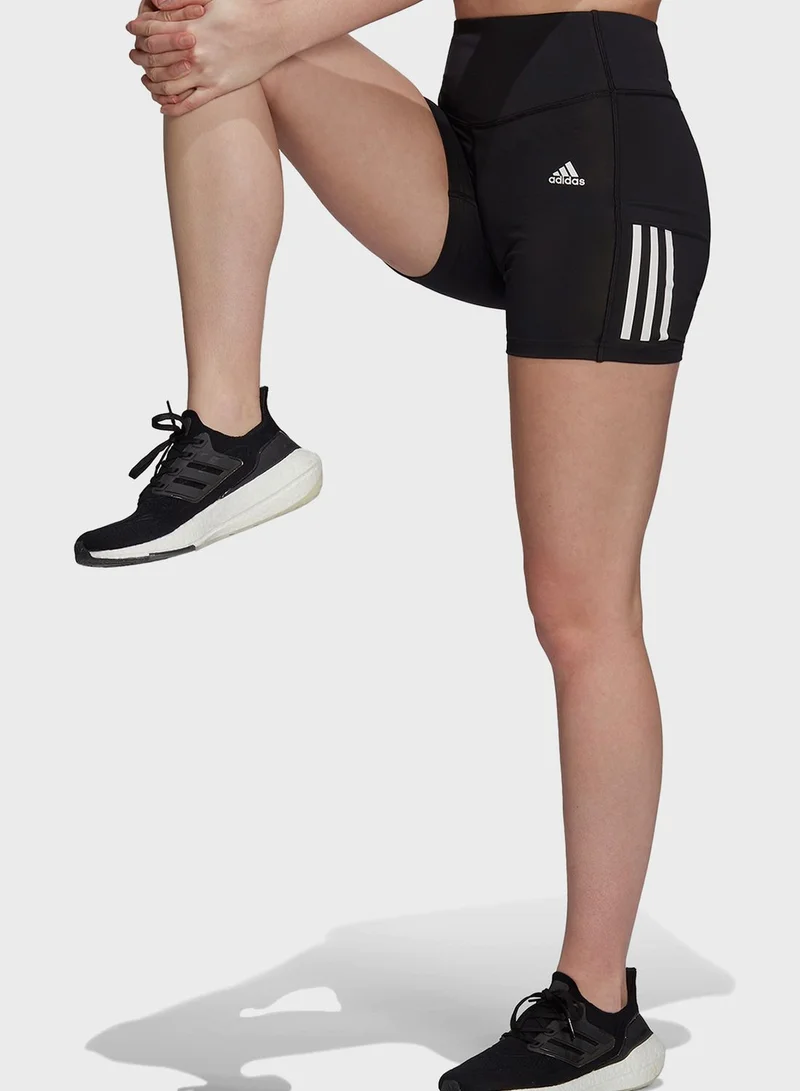 adidas شورت مزين بعلامة الماركة