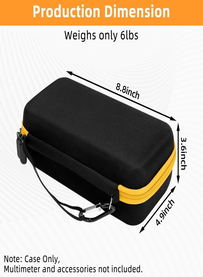 HESPLUS Hard Case for Fluke Multimeter - Compatible with 117/115/116/15B+/17B+/101/114/113/177/179/233/106/107 - Protective Storage Bag Organizer for Testers & Accessories (Case Only) - Image 4