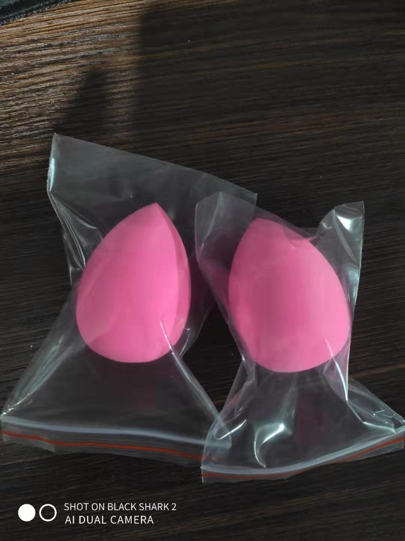4*6 Fine A-Grade Powder Puff Water Drop Gourd Oblique Cut Face Wash Puff Makeup Cotton Beauty Egg Foundation Puff - Image 1