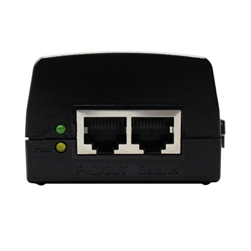 ANVISION 48V 1.0A Gigabit PoE Injector, 48W Power Supply Adapter with AC Cord, IEEE 802.3af/at Compliant, for IP Voip Phones, Cameras, AP and More - Image 2