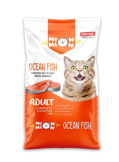 Miow Adult Ocean Fish Cat Food - 6 KG