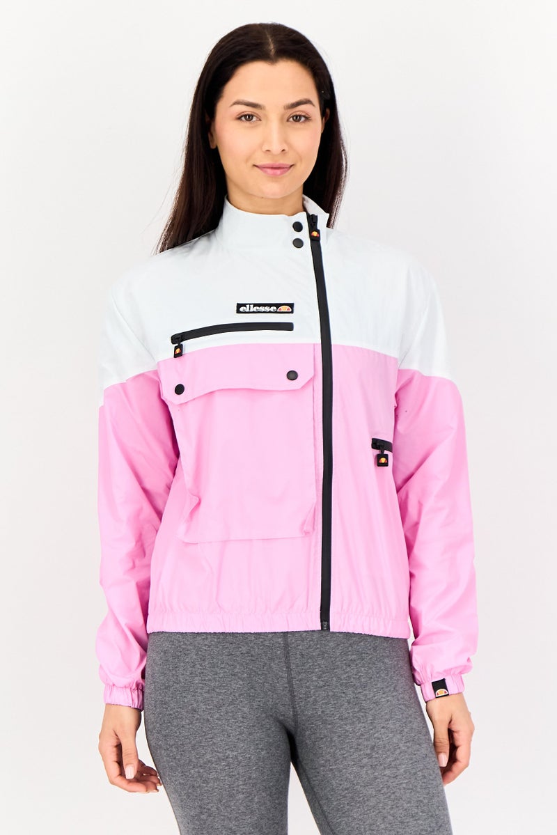 Ellesse جاكيت تدريب طويل الأكمام للنساء، متعدد الألوان - Image 1