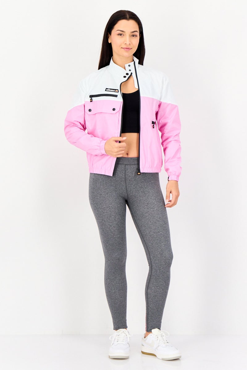 Ellesse جاكيت تدريب طويل الأكمام للنساء، متعدد الألوان - Image 3