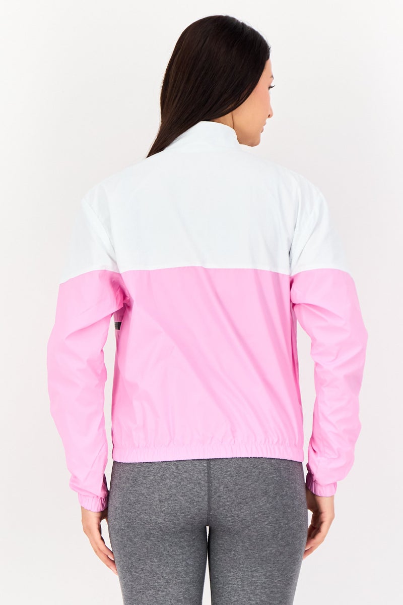 Ellesse جاكيت تدريب طويل الأكمام للنساء، متعدد الألوان - Image 2