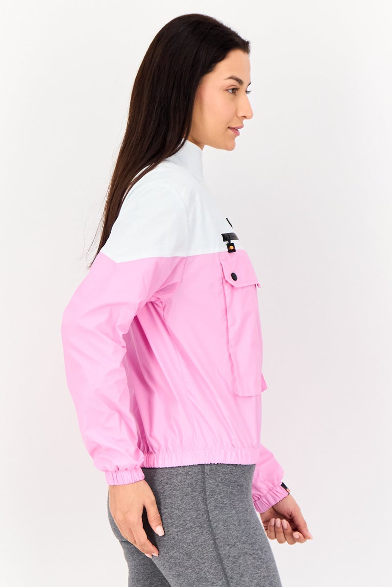 Ellesse جاكيت تدريب طويل الأكمام للنساء، متعدد الألوان - Image 4