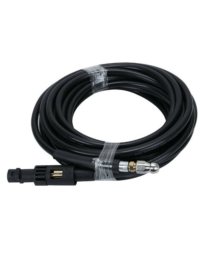 NIBEMINENT Drain Washer Sewer Flexible Hose Tube Black/Gold/Silver 15meter  - Image 1
