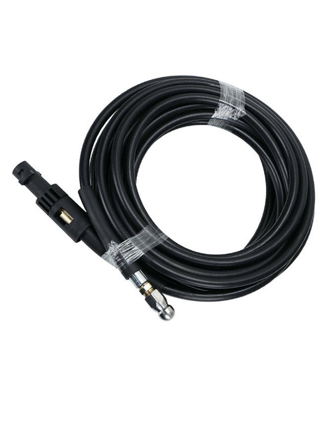 NIBEMINENT Drain Washer Sewer Flexible Hose Tube Black/Gold/Silver 15meter  - Image 2