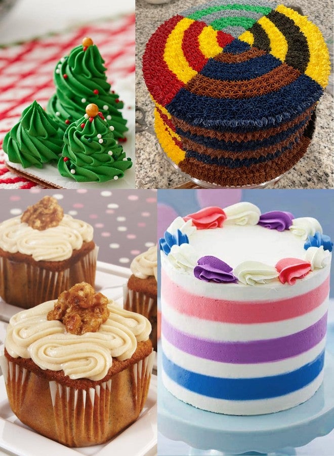 Bmaacye Open Star Cake Decorating Tip #21,Icing Piping Tip for Frosting,3 Pcs - Image 2