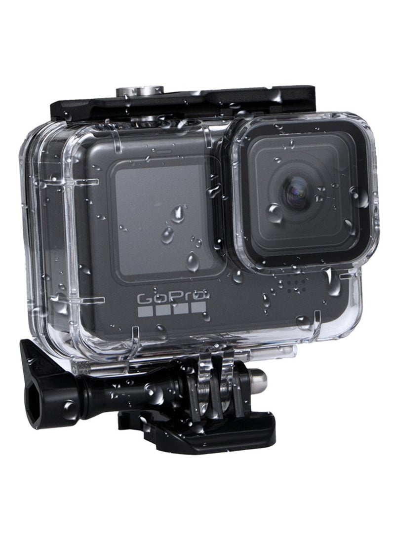 Youque Waterproof Protective Camera Case Cover for GoPro Hero 11/10/9 Black/Clear  - Image 1