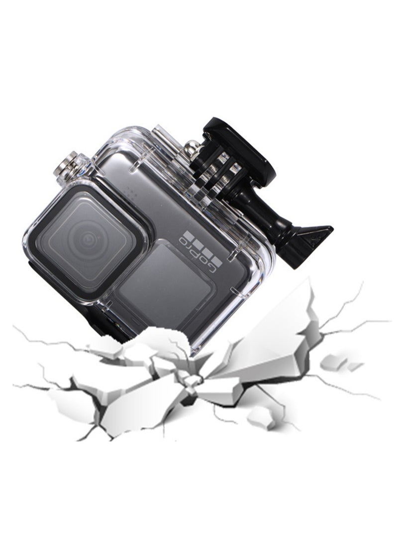 Youque Waterproof Protective Camera Case Cover for GoPro Hero 11/10/9 Black/Clear  - Image 4