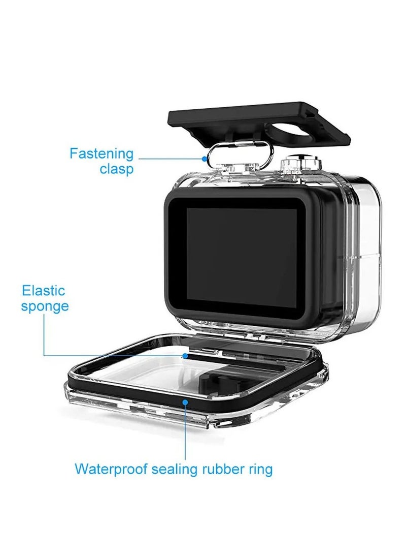 Youque Waterproof Protective Camera Case Cover for GoPro Hero 11/10/9 Black/Clear  - Image 5