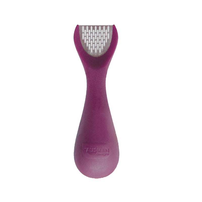 Talisman Designs 3in1 Ginger Peeler  Grater  Sliver  Grate Ginger Garlic Turmeric  Nutmeg  Easy to Use Kitchen Utensil Tool  Stainless Steel Hand Held Grater