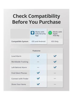 eufy eufy Security SmartTrack Link (Black, 1-Pack), Android not Supported, Works with Apple Find My (iOS only), Key Finder, Bluetooth Tracker for Earbuds and Luggage, Phone Finder, Water Resistant  - Image 5