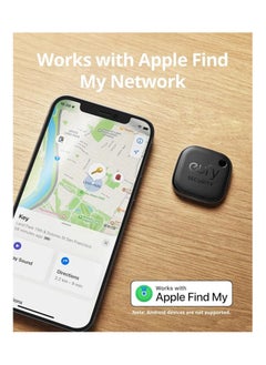 eufy eufy Security SmartTrack Link (Black, 1-Pack), Android not Supported, Works with Apple Find My (iOS only), Key Finder, Bluetooth Tracker for Earbuds and Luggage, Phone Finder, Water Resistant  - Image 3
