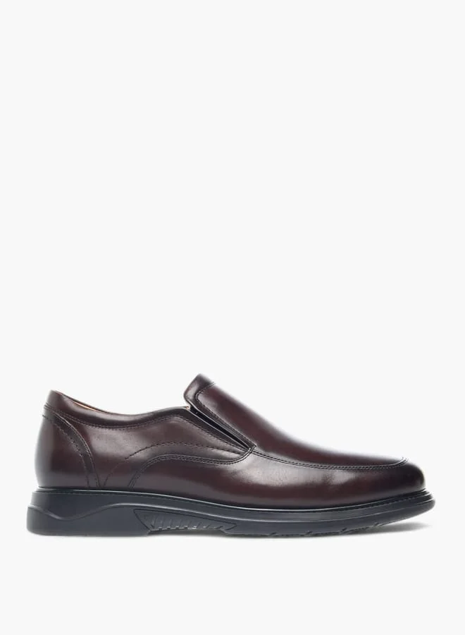 Le Confort Mens Solid Slip-On Loafers