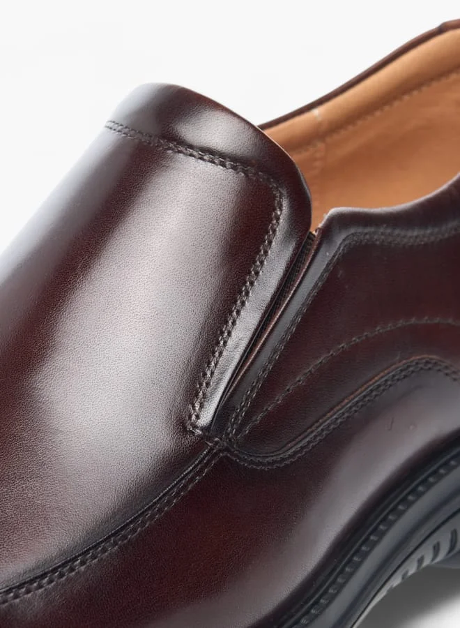 Le Confort Mens Solid Slip-On Loafers