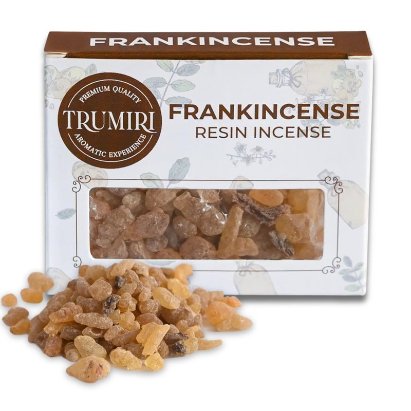 TRUMIRI Frankincense Resin Incense for Church - Natural Tree Gum Sap - 30g Pack - Image 1