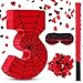 WinnerWhy Number 3 Spider Piata Bundle with Blindfold and Bat Comic Hero Small Piata Birthday Party Decoration for Mexican Fiesta Cinco De Mayo Anniversary Celebration Gift 1575 x 11 x 28 in - Image 2