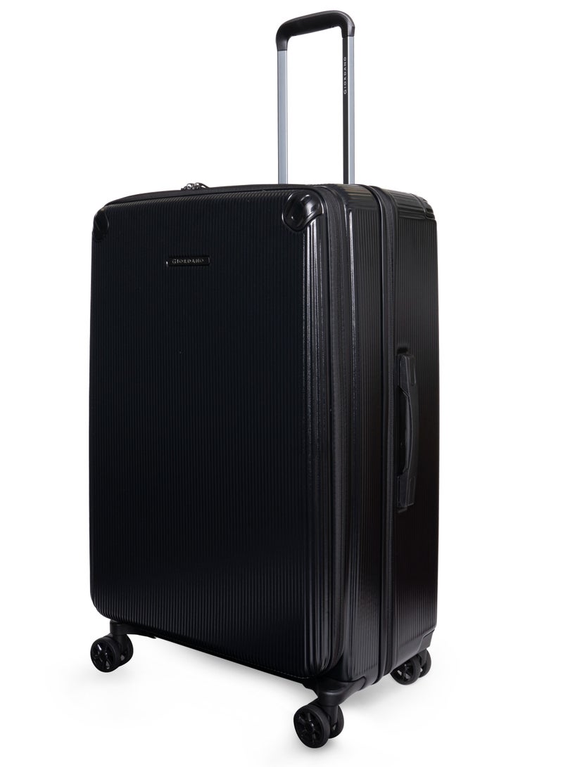 GIORDANO Giordano Titanx Front Opening PC Hardshell Unbreakable Luggage Set Black, Expandable, Secure Lock, 4 Double Wheels Travel Lugggage, Laptop Compartment on Small Carry-on Cabin Luggage, Checked Luggage  - Image 3