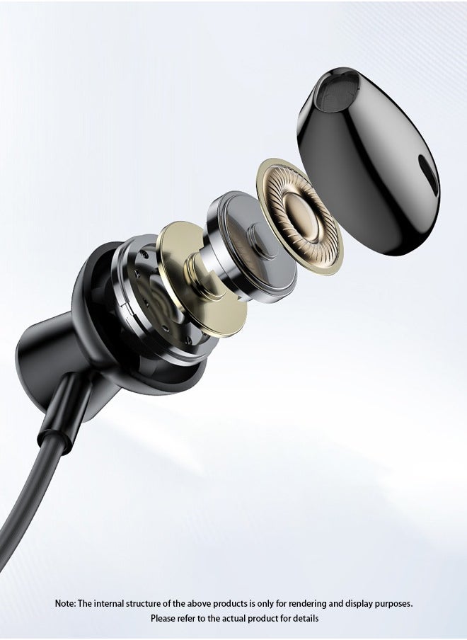 Yesido Wireless Earphones BT5.3 Sports Sweatproof Neckband Magnetic Earphones  - Image 5