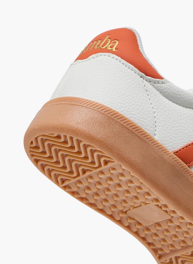 SAMBA Women's Panelled Ankle Sneakers with Lace-Up Closure - Image 5