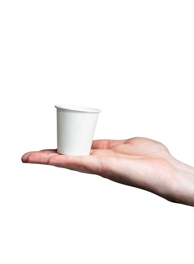 GUSTO [3 oz. - 600 Count White Small Paper Cups, Disposable Mini Bathroom Mouthwash Cups - Eco-Friendly and Versatile (Formerly Comfy Package) - Image 2