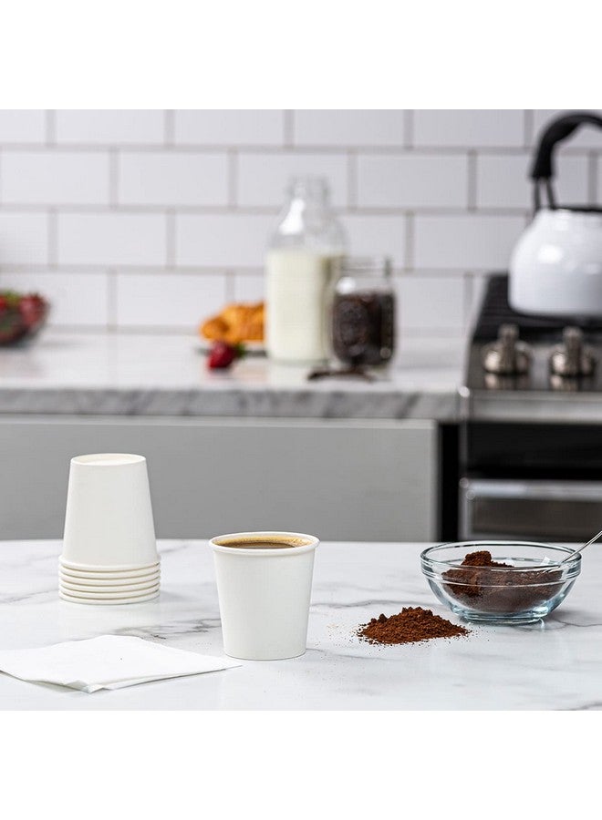 GUSTO [3 oz. - 600 Count White Small Paper Cups, Disposable Mini Bathroom Mouthwash Cups - Eco-Friendly and Versatile (Formerly Comfy Package) - Image 5